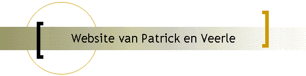 Website van Patrick en Veerle